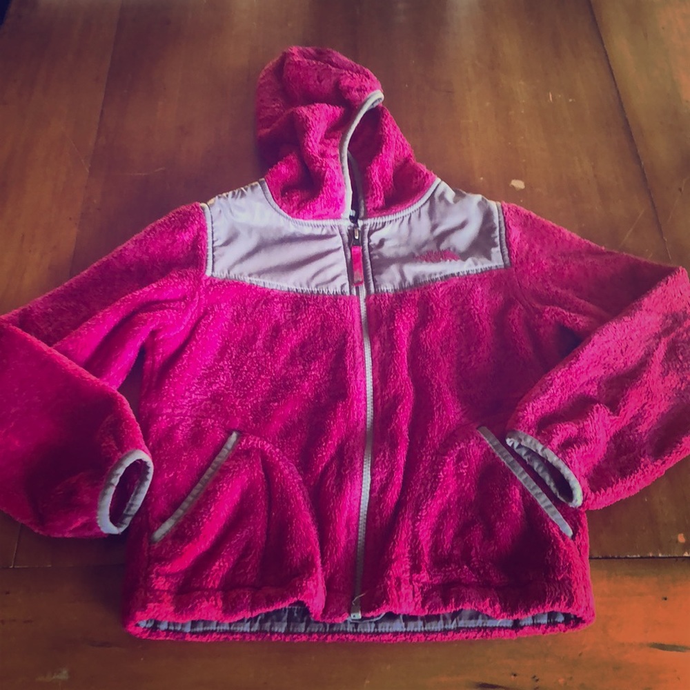 Girls North Face fleece jacket
